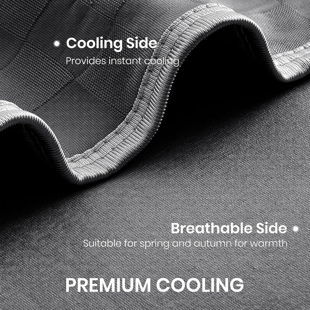 Chill Comfort Arc-Chill Technology Cooling Blanket — Soft Lightweight Fabric