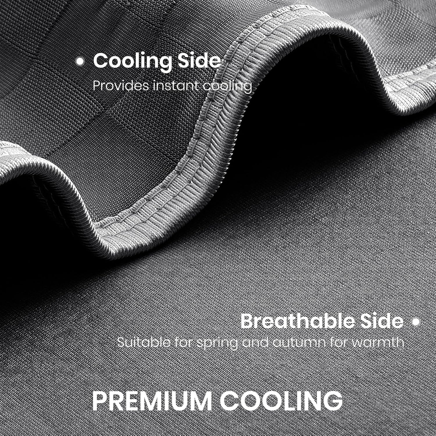 Chill Comfort Arc-Chill Technology Cooling Blanket — Soft Lightweight Fabric