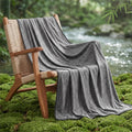 Cozy Comfort bambus-kølende plaid - let, temperaturregulerende