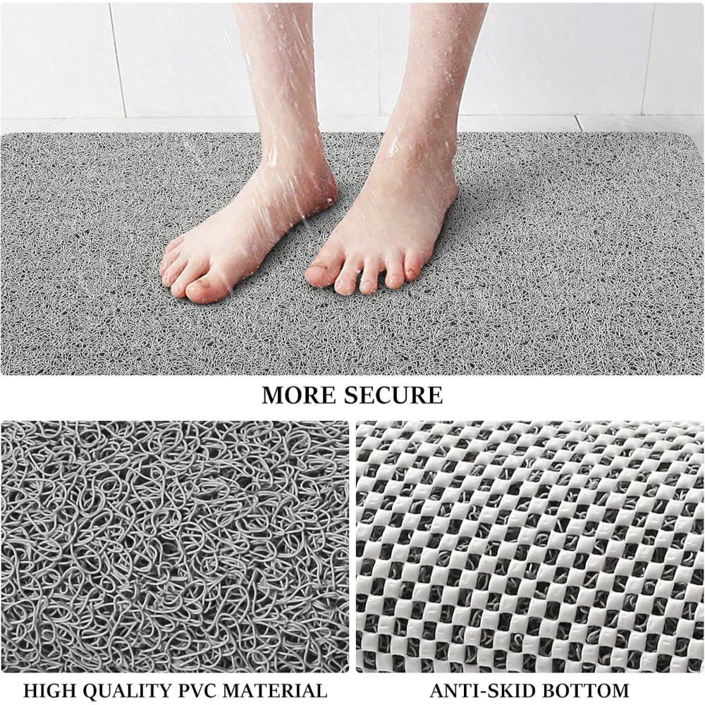 Bath Mat Shower Non Slip Quick Dry Floor Rug | Meowbutter