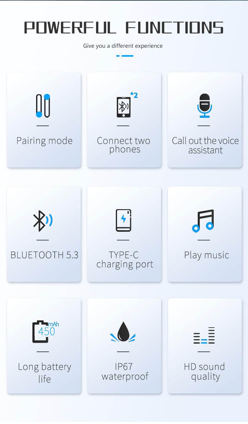 سماعة رأس للخوذة الخاصة بالدراجات النارية، بتقنية Bluetooth 5.3 ومقاومة للماء وتدعم الاتصال دون استخدام اليدين