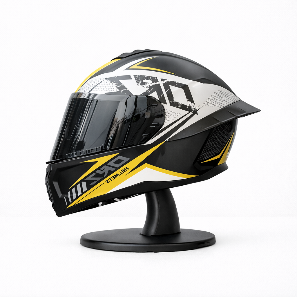 Casco Integral para Motocicleta ORZ-A03 – Protección para Todas las Estaciones - Meowbutter