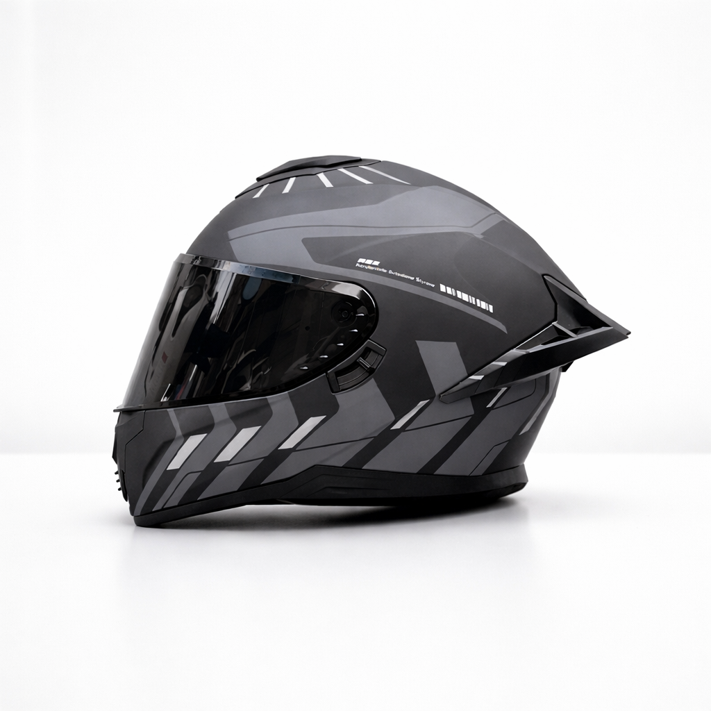 Casco integral LVS-703 Pro Big Tail - Meowbutter