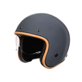 Minimalist Retro Open Face Motorcycle Helmet – DOT & ECE Certified | meowbutter
