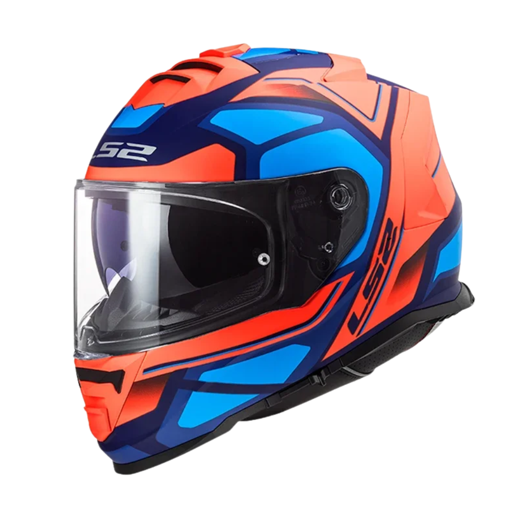 LS2 FF800 IronShell Racing kokokypärä - DOT- ja ECE-hyväksytty - Meowbutter