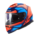 LS2 FF800 IronShell Racing kokokypärä - DOT- ja ECE-hyväksytty - Meowbutter