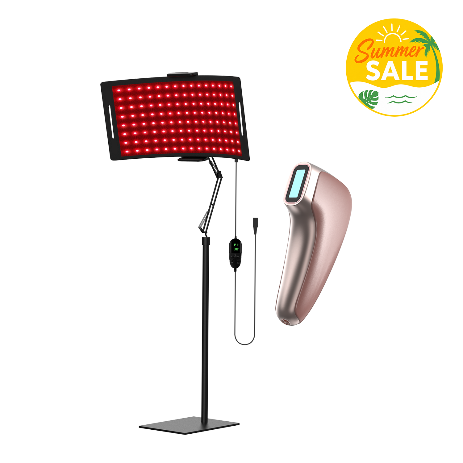 IPL Hair Removal Device for Hair Reduction and Lasting Smooth Skin