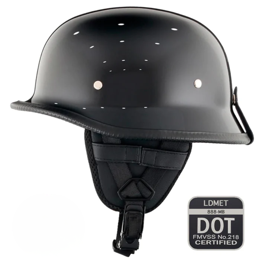Casco Vintage Tedesco Mezzo | Certificato DOT - Meowbutter