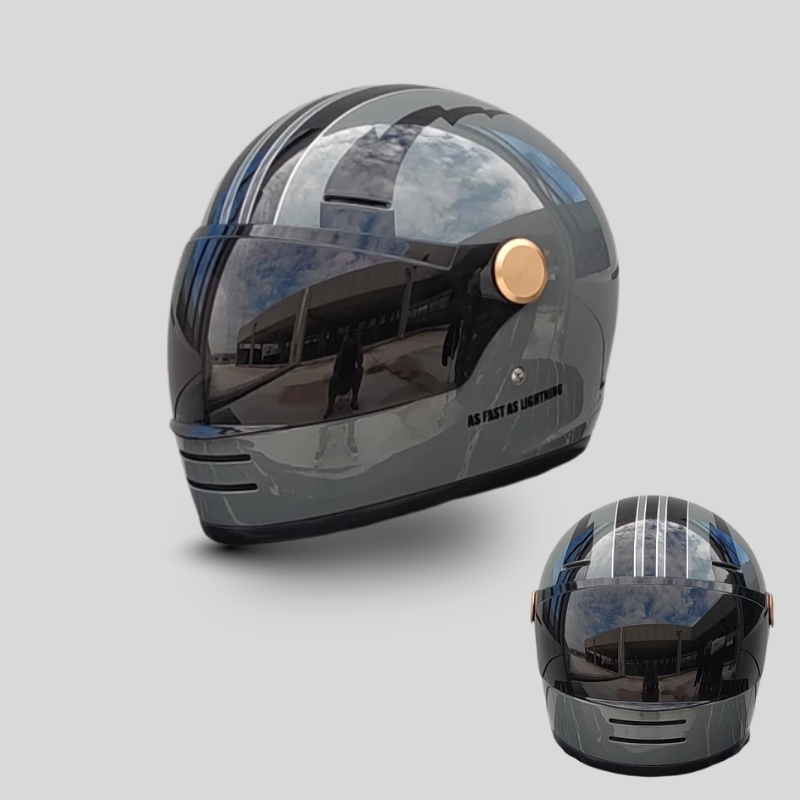 Casco de motocicleta ORZ-806 - Meowbutter
