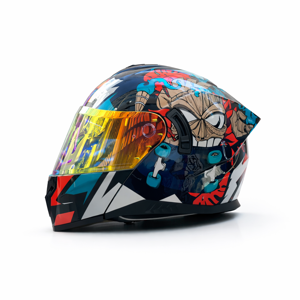 Casco Integral para Motocicleta ORZ-B16 – Certificado DOT y ECE - Meowbutter