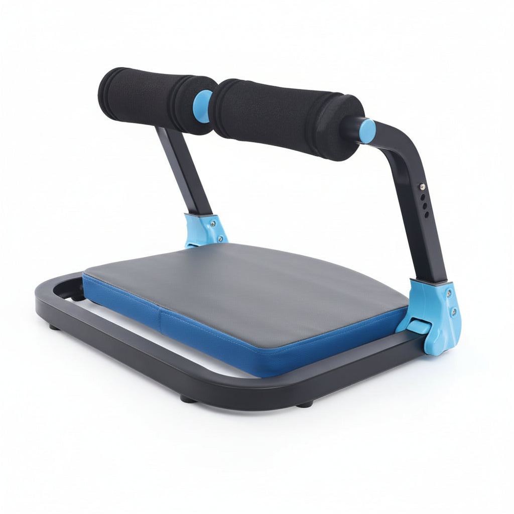 Aparat de antrenament pentru abdomen, din fier, cu rezistență ajustabilă