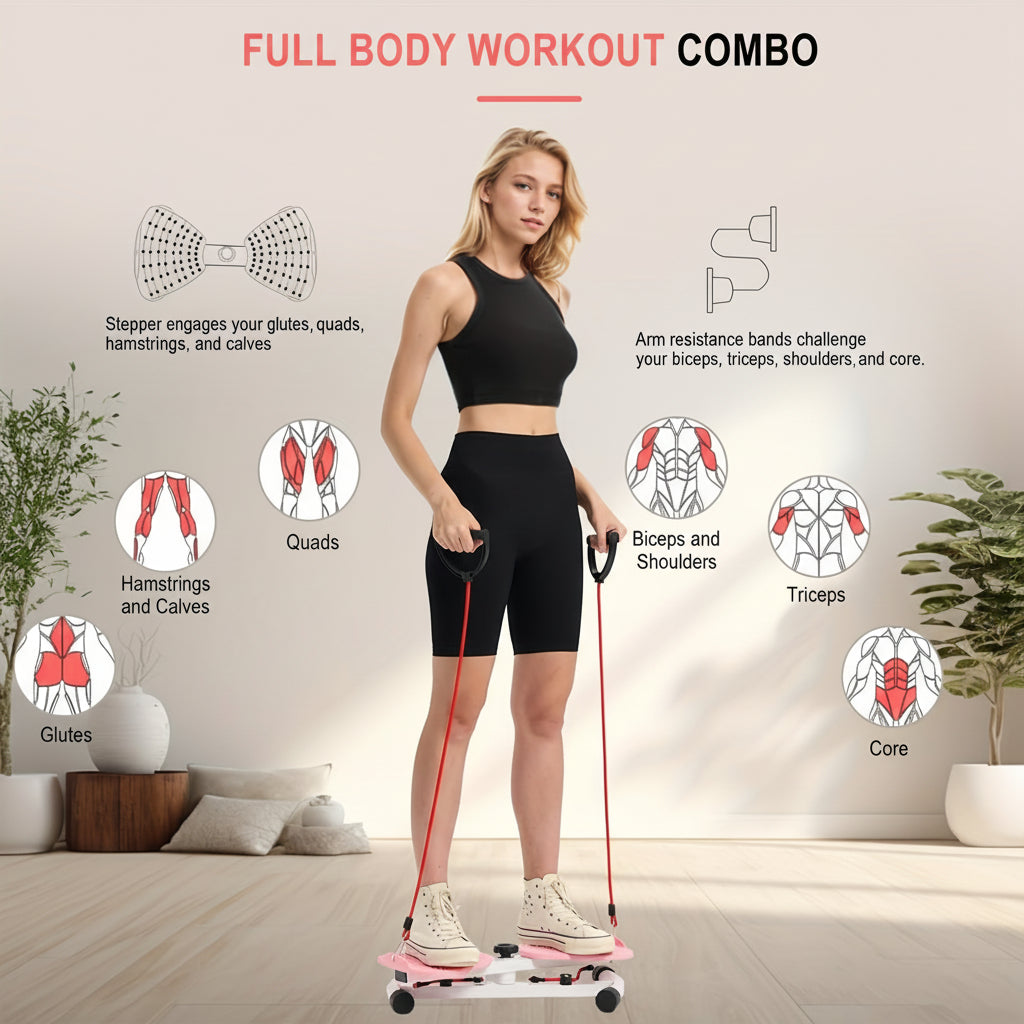 Exercise Board Waist Twister Core Training Home Fitness | Meowbutter