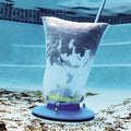 Strong Suction Pool Cleaner for Leaves & Dirt | meowbutter