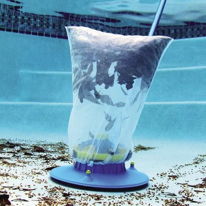 Strong Suction Pool Cleaner for Leaves & Dirt | meowbutter