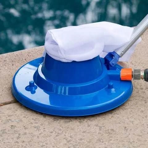 Strong Suction Pool Cleaner for Leaves & Dirt | meowbutter