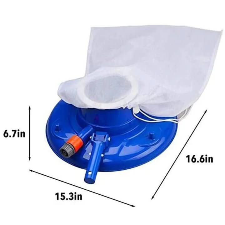 Strong Suction Pool Cleaner for Leaves & Dirt | meowbutter