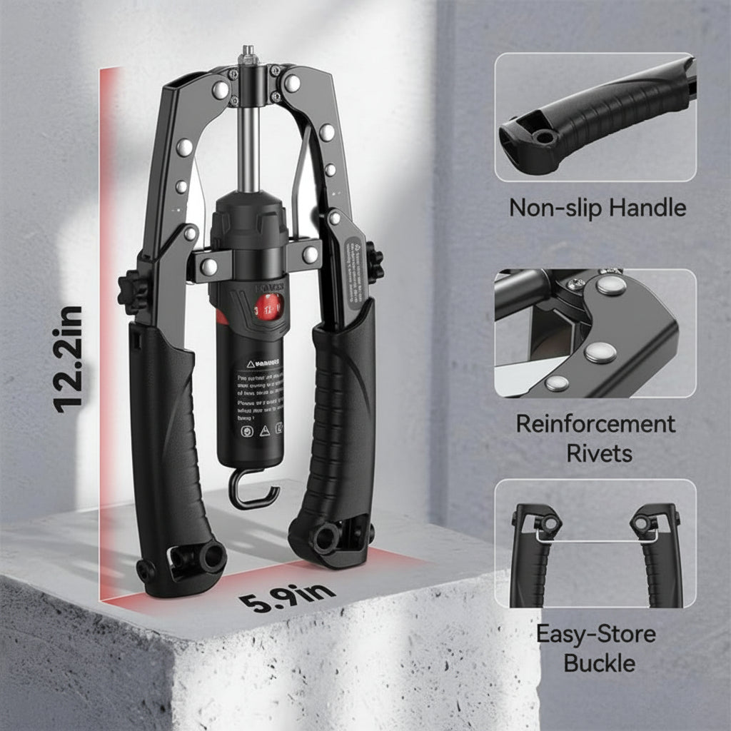 Stainless Steel Digital Counter Arm Exerciser