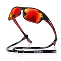 Active Vision polarizált napszemüveg — UV400 védelem, könnyű sportkeret