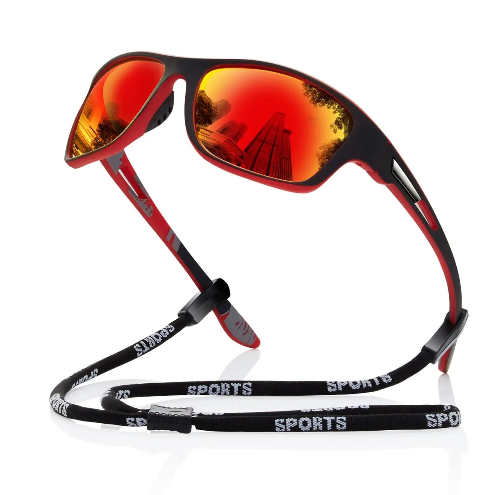 Active Vision polarizált napszemüveg — UV400 védelem, könnyű sportkeret