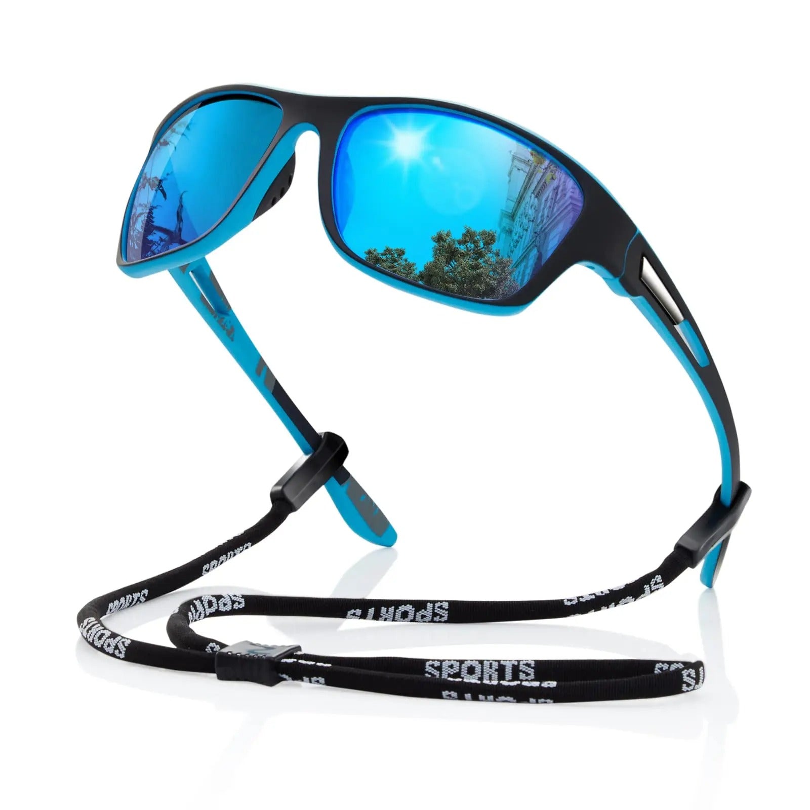 Active Vision polarizált napszemüveg — UV400 védelem, könnyű sportkeret