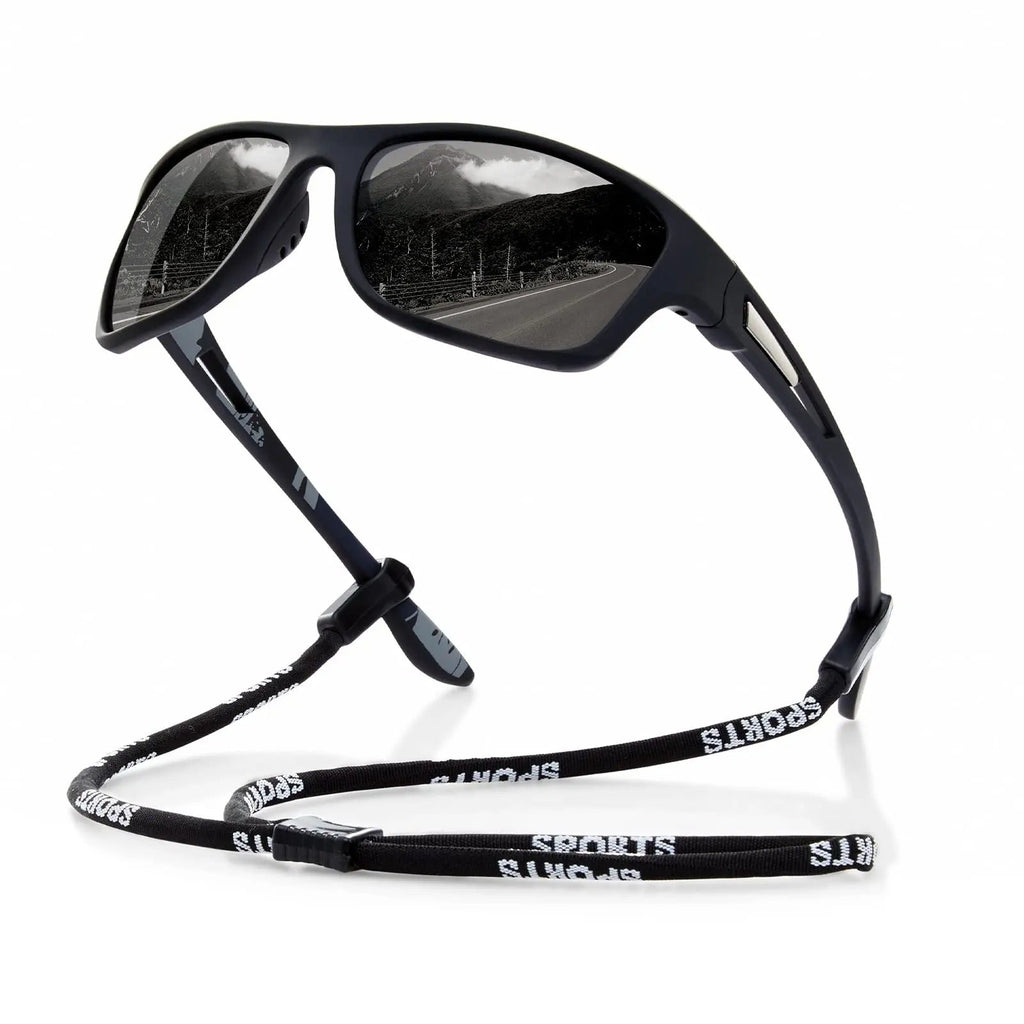 Active Vision polarizált napszemüveg — UV400 védelem, könnyű sportkeret