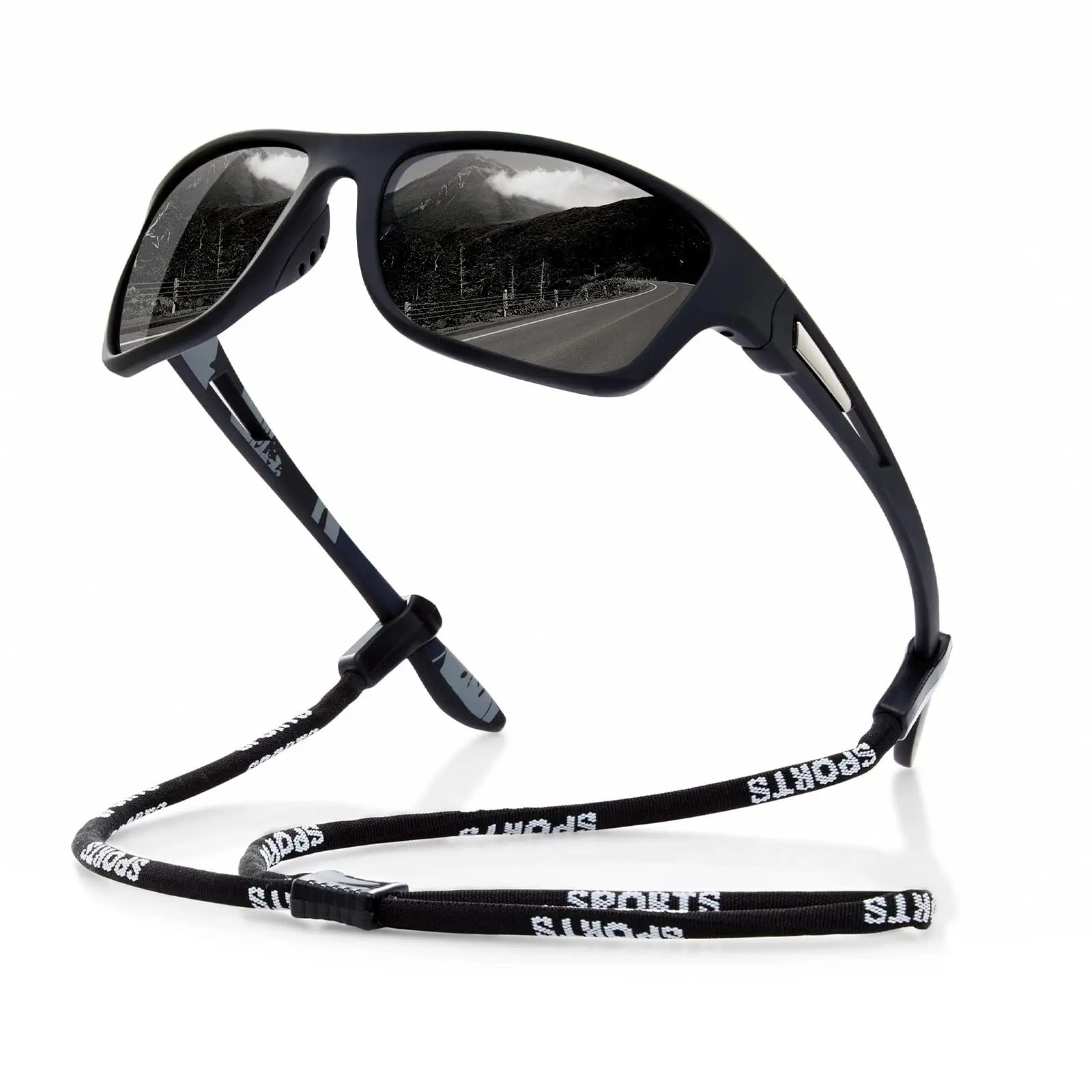 Active Vision polarizált napszemüveg — UV400 védelem, könnyű sportkeret