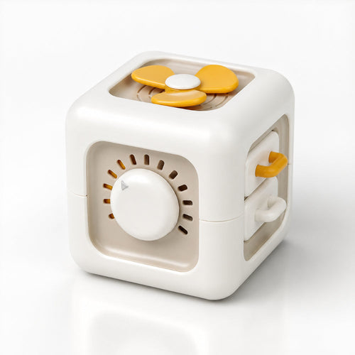 Activity Cube Érzékszervi Játék Kisgyermekeknek Tanuló Foglalkoztató Kocka Játék | Meowbutter
