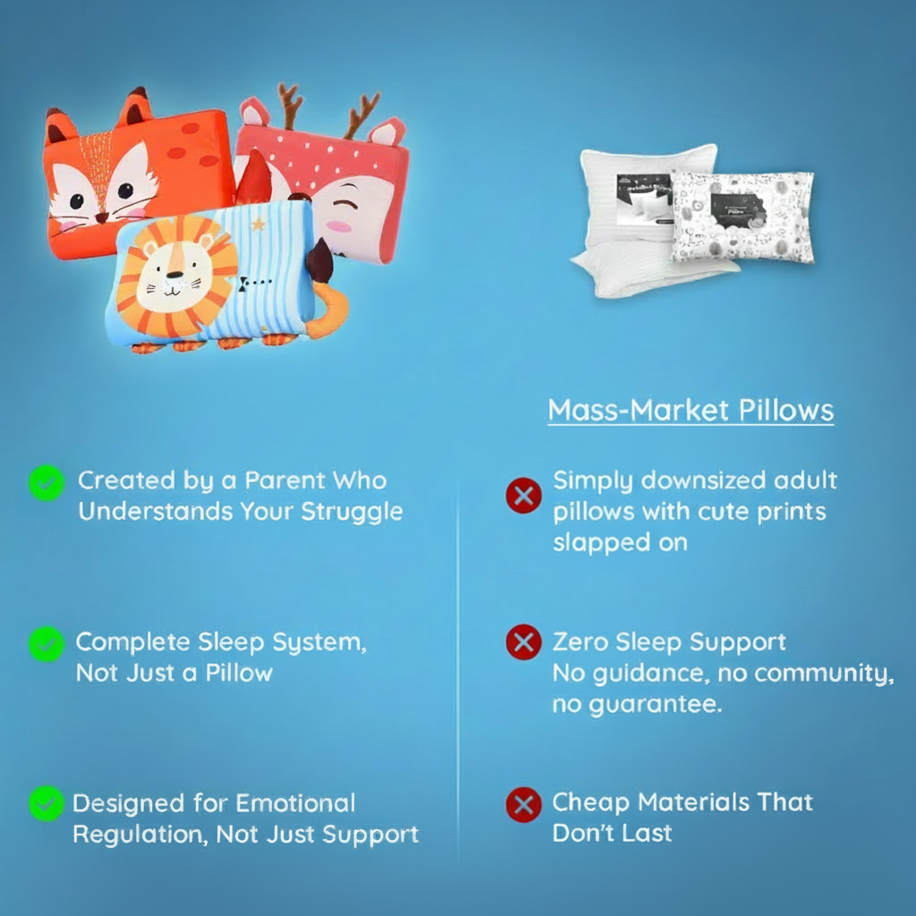 Sensory Pillow For Kids Ages 2–12 — Lion Tail And Fox Ears