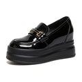 Adams 9cm Height Increasing Shoes With Platform Silhouette And Gold Tone Detail