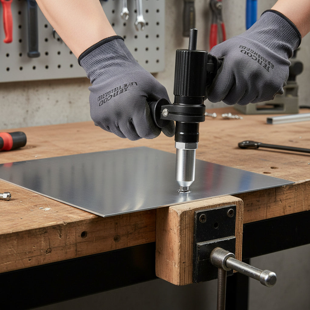 Rivet Gun Drill Adapter Kit Interchangeable Nozzles | Meowbutter