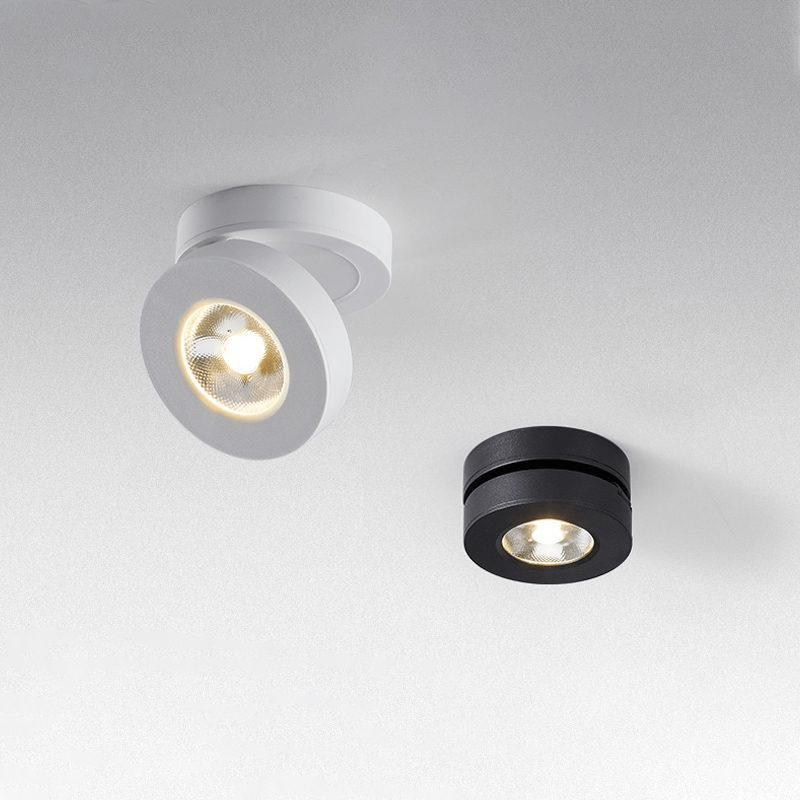 Adjustable Ceiling LED Downlight Metal Rotating Indoor Lighting Fixture