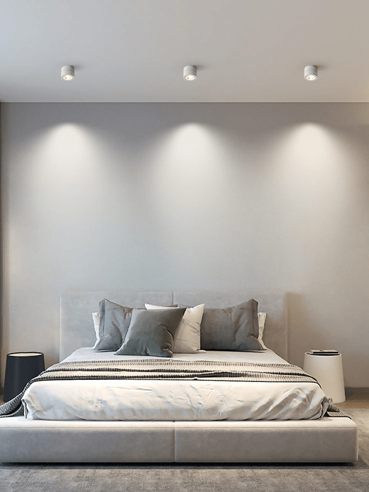 Adjustable Ceiling LED Downlight Metal Rotating Indoor Lighting Fixture