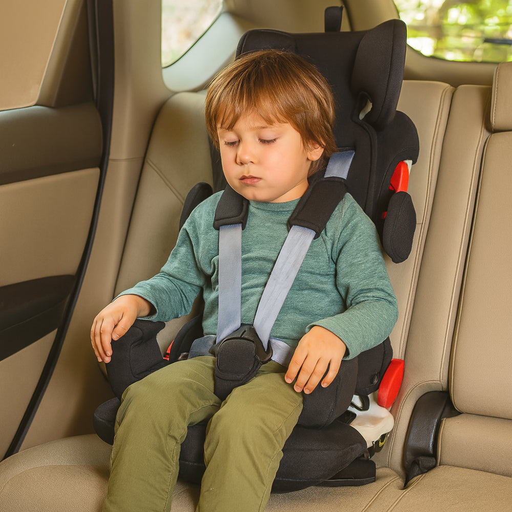 Adjustable Kids Booster Seat — Ergonomic Support, Ages 3 to 12