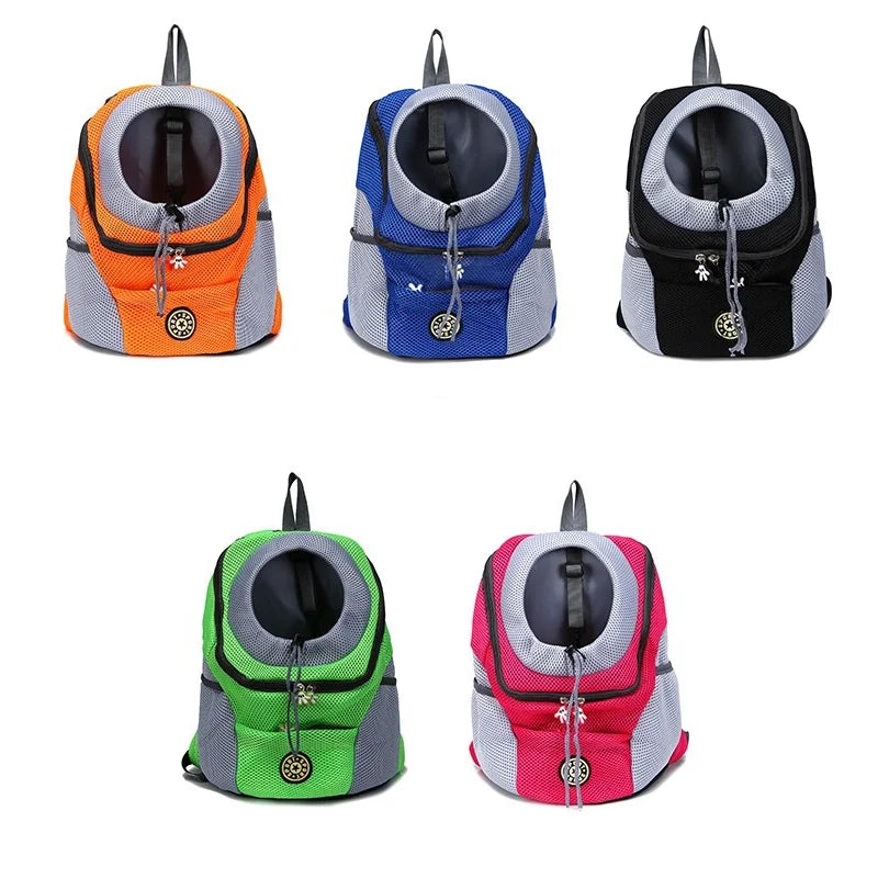 Atmungsaktiver Mesh-Rucksack als Transporttasche für Haustiere – freihändiger Transport Rucksack