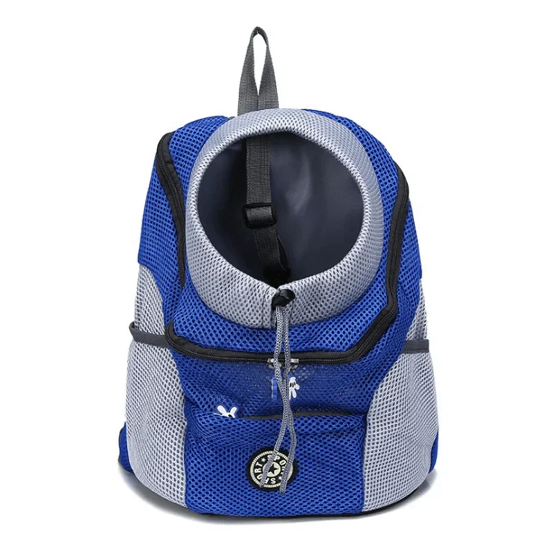Atmungsaktiver Mesh-Rucksack als Transporttasche für Haustiere – freihändiger Transport Rucksack