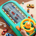 Interaktiv racingsimulator — äventyrsbana, dubbla strömalternativ, för unga förare