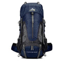 70L Taktischer Rucksack – Wasserdichtes Nylon – Gepolsterte Träger – Dunkelblau, Hellblau & Schwarz | meowbutter