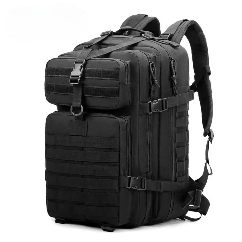 Molle Tactical Daypack — Water Resistant Design, Spacious 30L Capacity