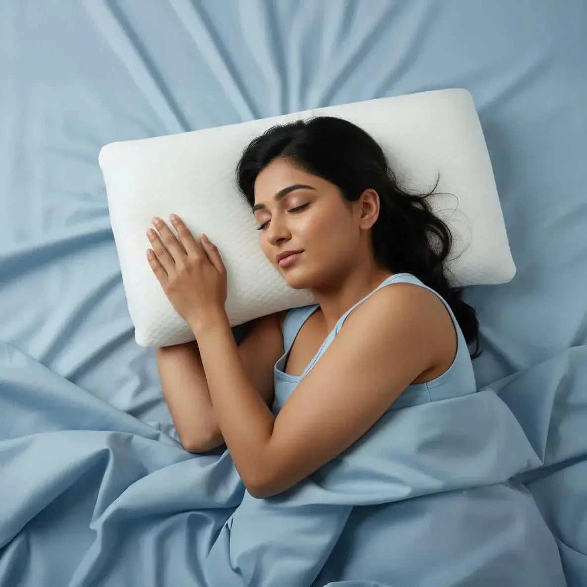 Premium Gel-Infused Memory Foam Pillow for Cooling Comfort