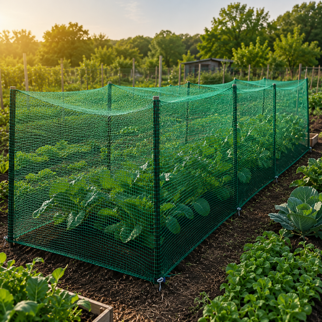 Lätt trädgårdsnät från AgriNet Pro — UV-beständigt, extra slitstarkt