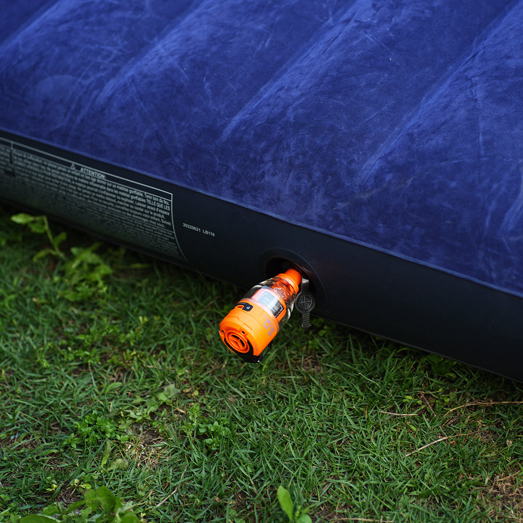 Nafukovač AirBlaze Pro s dvojí funkcí — integrovaná LED lucerna, 500 L/min, 5 kPa