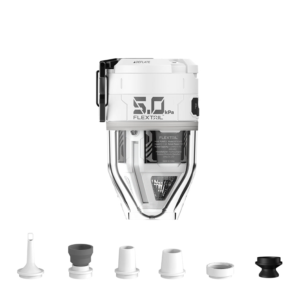 Nafukovač AirBlaze Pro s dvojí funkcí — integrovaná LED lucerna, 500 L/min, 5 kPa