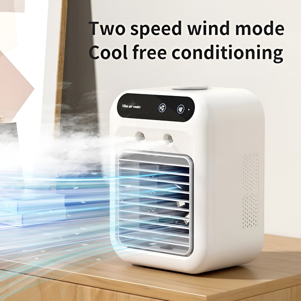 Condizionatore d'aria portatile da scrivania con ventilatore umidificatore | Meowbutter
