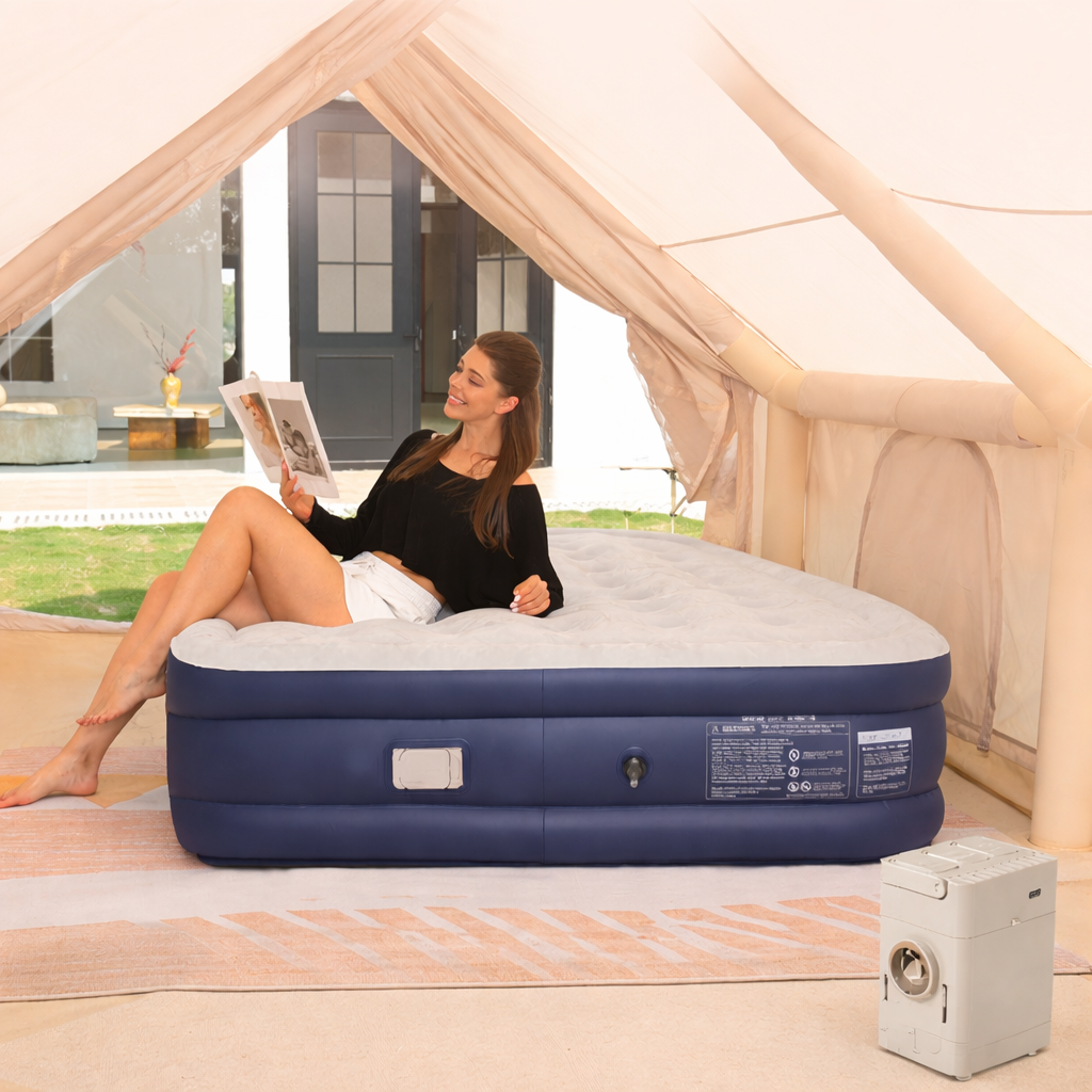 Self Inflating Camping Mattress — 40cm Double Thickness