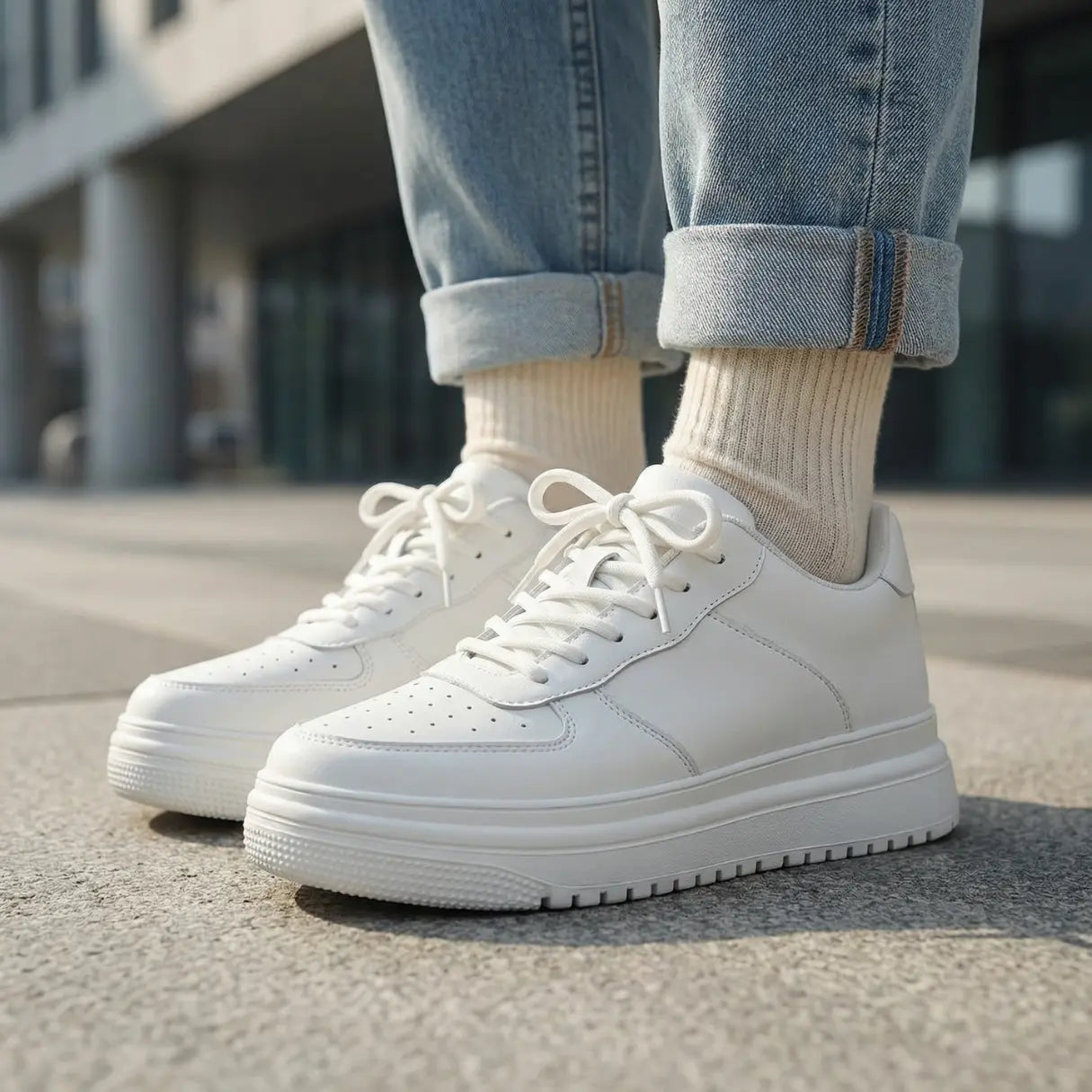 Airlift Originals 8 Cm Height Boost Sneakers For Everyday Use