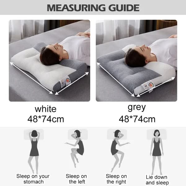 Travesseiro Ergonómico para o Pescoço para Sono Sem Dor e Conforto | meowbutter