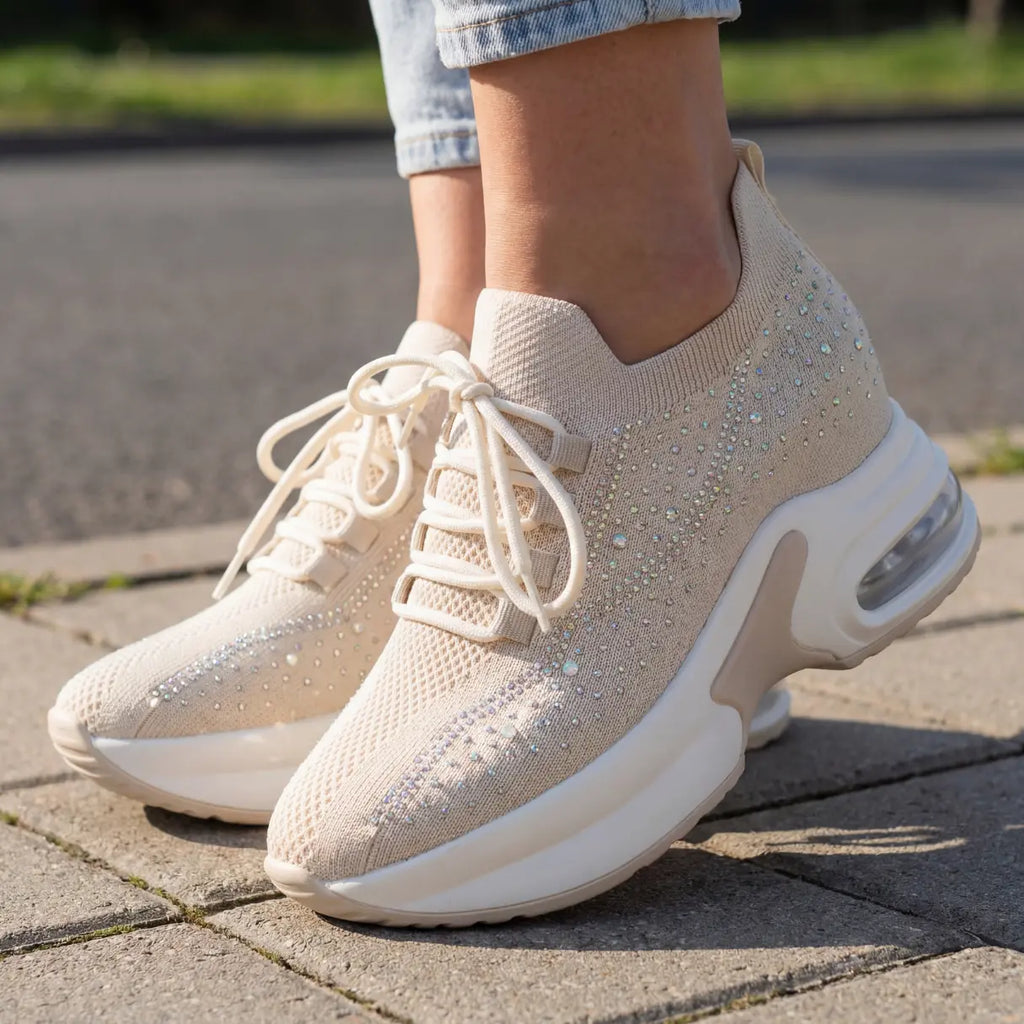 Aluna 10cm Elevation Sneakers With Invisible Elevation Technology