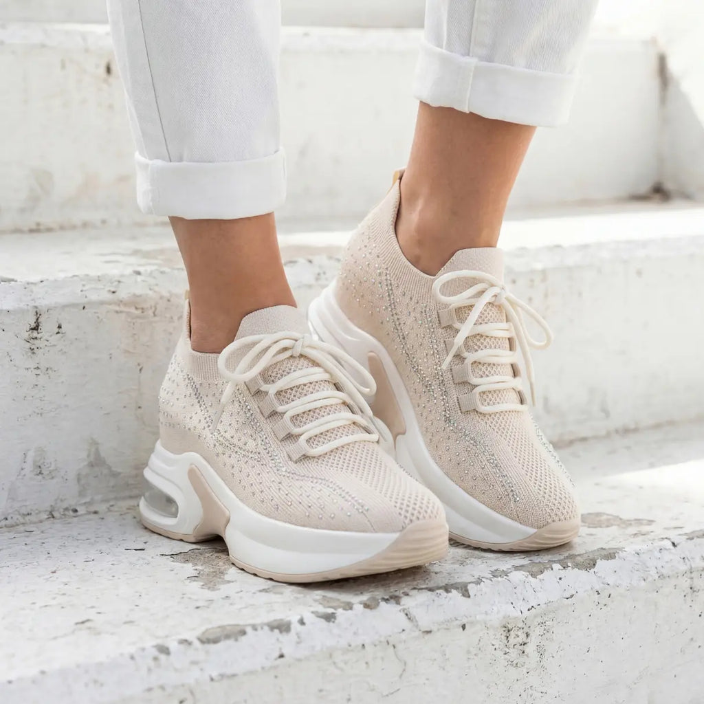 Aluna 10cm Elevation Sneakers With Invisible Elevation Technology
