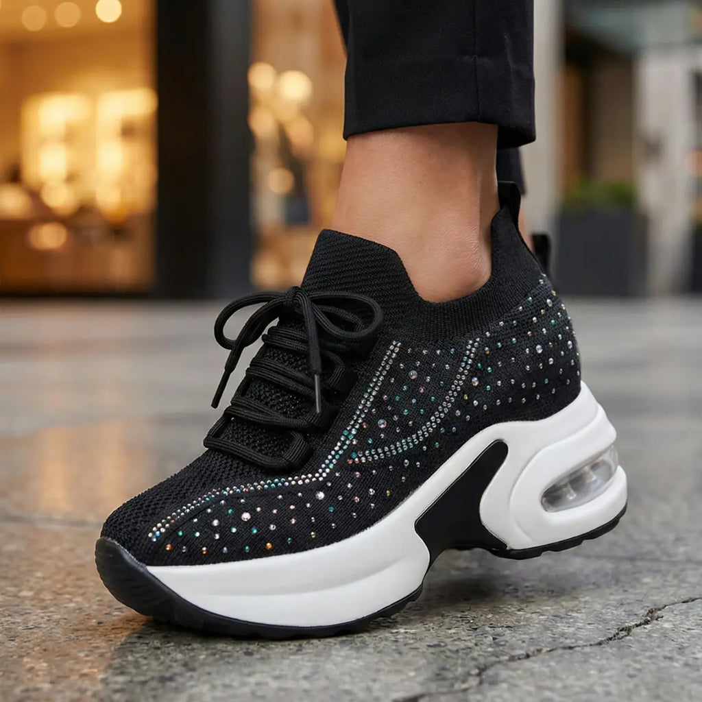 Aluna 10cm Elevation Sneakers With Invisible Elevation Technology