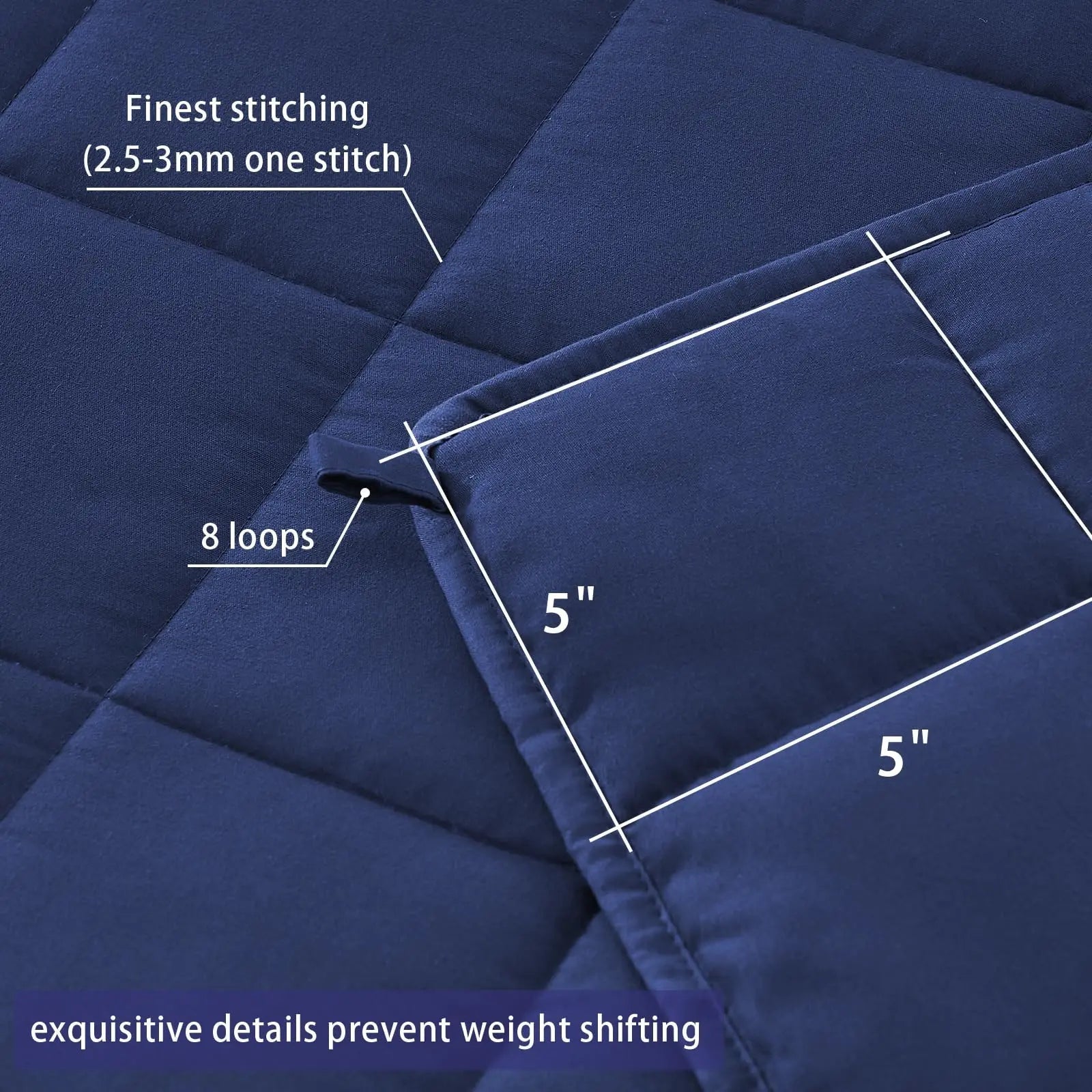 Blanket With Glass Beads For Balanced Sleep And Weighted Cooling Comfort